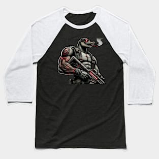 A Future Warrior: A Mercenary in Sci-Fi Armor Baseball T-Shirt